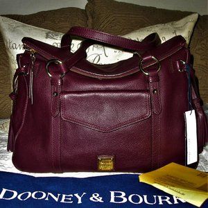 Dooney & Bourke Pebble Leather Smith Bag NWT